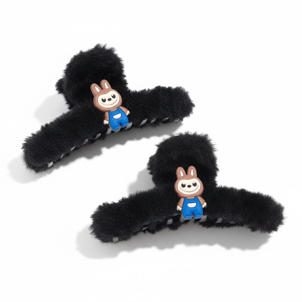 Labubu Inspired Hair Clips Set of 2